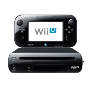 Nintendo Wii U Negra  1 Juegos Original con gamepad y cables reacondicionada garantia 12 meses